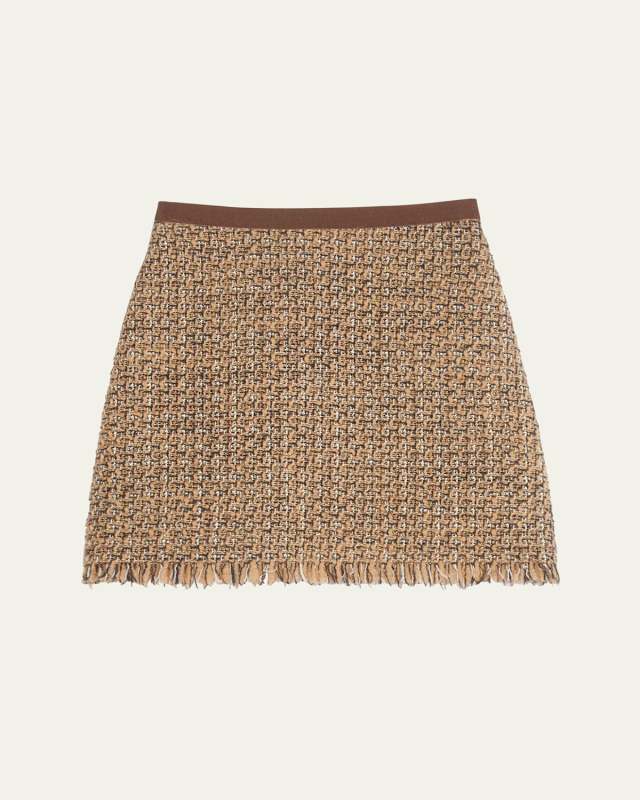 Tweed Mini Skirt